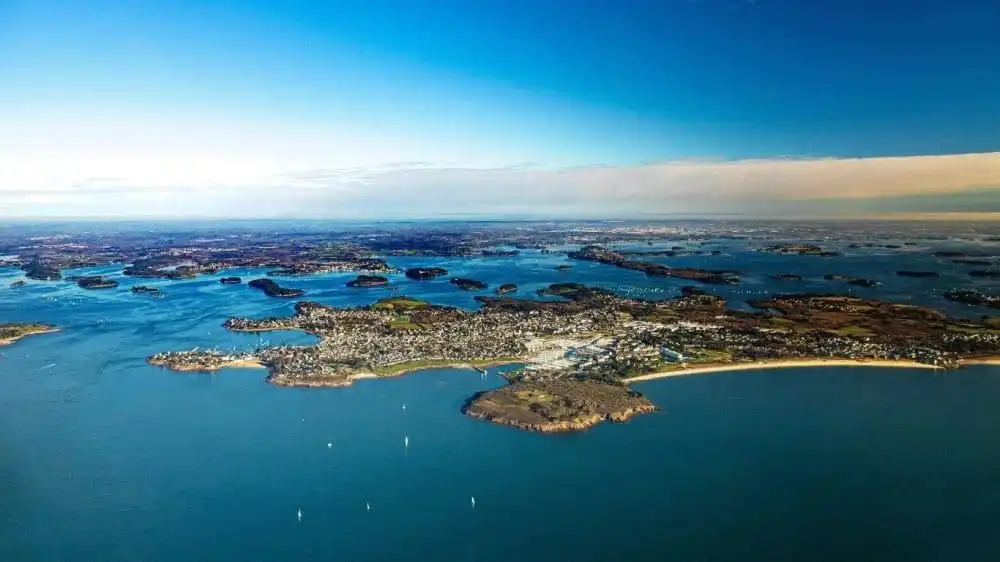 Paysage du Golfe du Morbihan et de ses rives